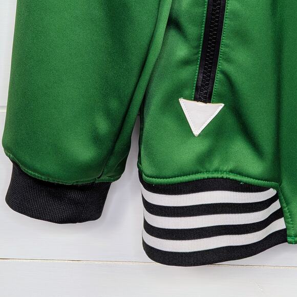 Adidas Originals Snowboarding Jacket Large Green Hooded Nylon Retro Rare 2012 - Picture 4 of 12